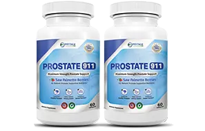 Two bottles bundle of Prostate 911 supplement popular savings package