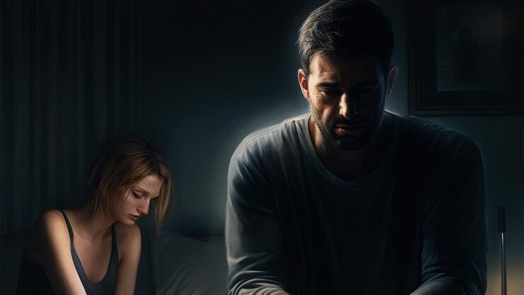 Graphic showing 70 percent of relationships affected by poor sleep and prostate symptoms